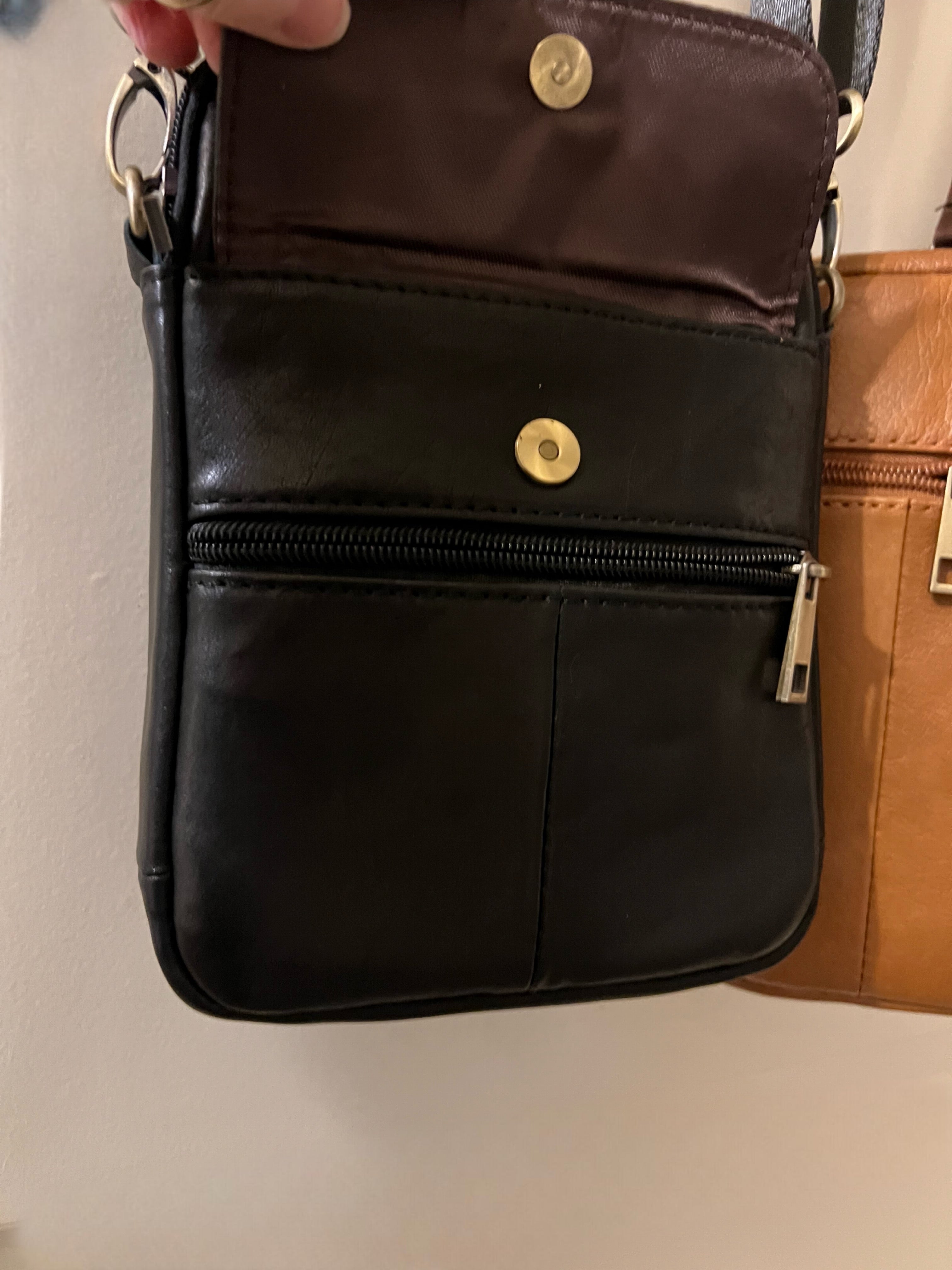 Mens leather carry online all bag